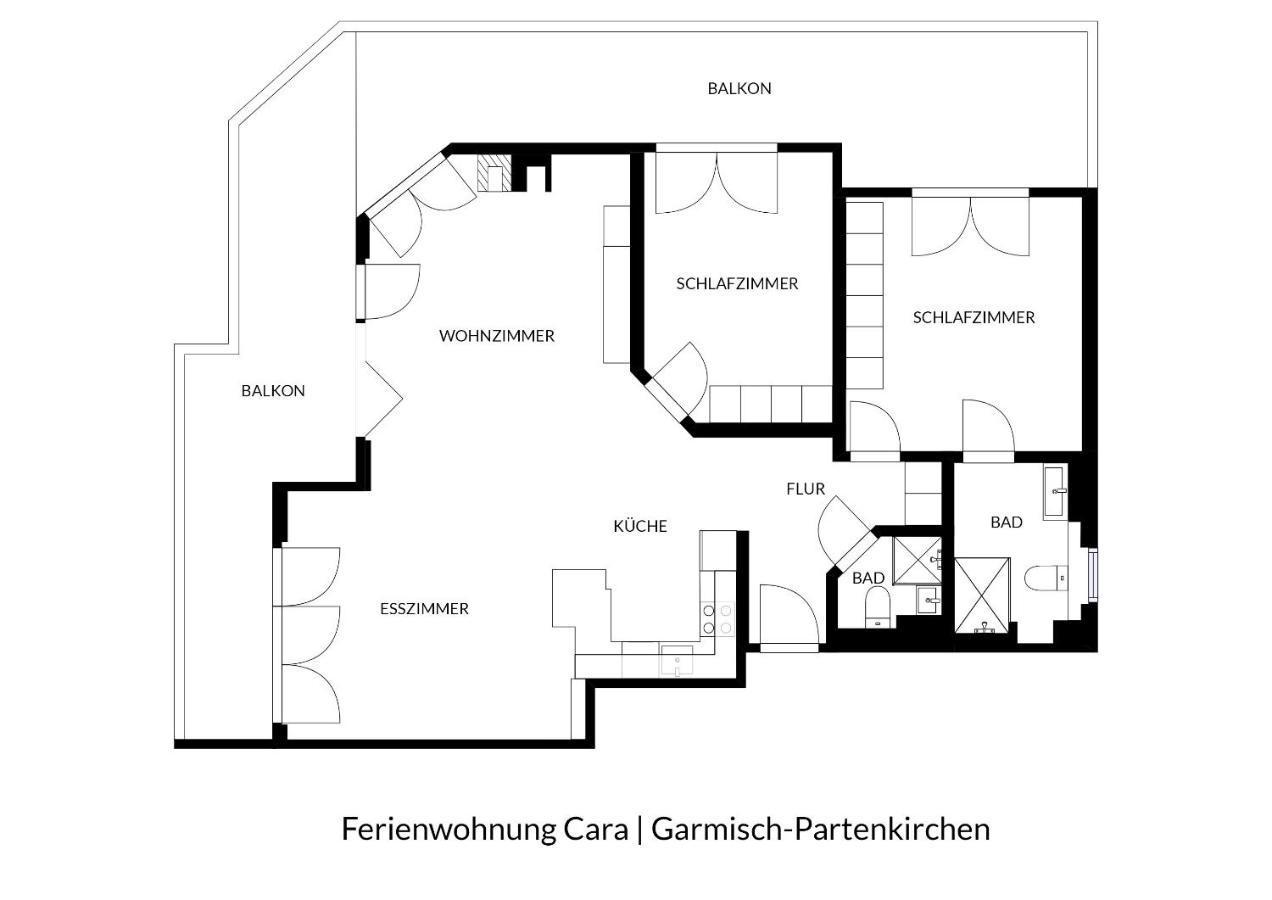 Cara Apartment Garmisch-Partenkirchen Exterior photo